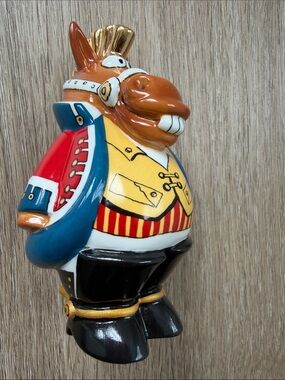 Goebel Adam & Ziege Horse Porcelain Salt Shaker Vintage Germany